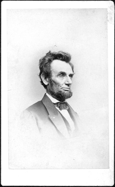 President Lincoln in the last week of his life, 1865 by Mathew B. Brady